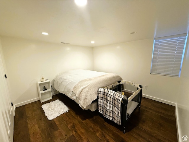 1990 E 400 N, Mapleton, UT 84664 - bedroom with wood finished floors and recessed lighting