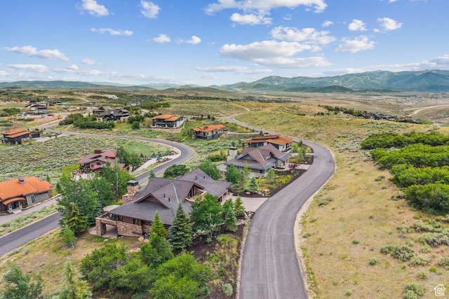 9388 Dye Cabins Dr, Park City, UT 84098 - aerial perspective of suburban area featuring mountains