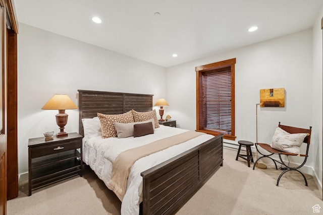 9388 Dye Cabins Dr, Park City, UT 84098 - bedroom featuring light colored carpet and recessed lighting