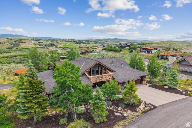 9388 Dye Cabins Dr, Park City, UT 84098 - view from above of property featuring mountains