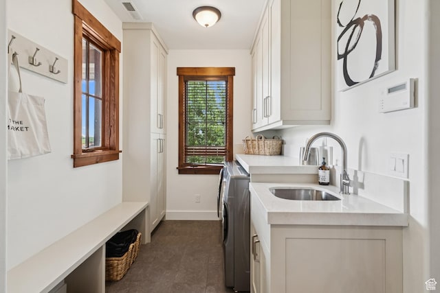 9388 Dye Cabins Dr, Park City, UT 84098 - washroom featuring cabinet space and washing machine and clothes dryer