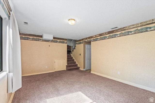 4970 S 4150 W, Roy, UT 84067 - basement featuring stairway and carpet floors