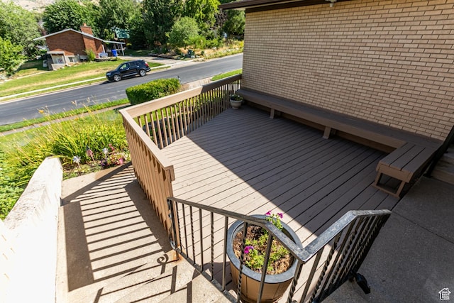 342 E State St, Farmington, UT 84025 - view of wooden porch
