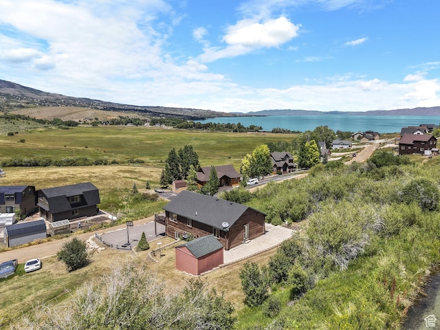 1538 N Mackinaw Way, Garden City, UT 84028 - bird's eye view of a water and mountain view