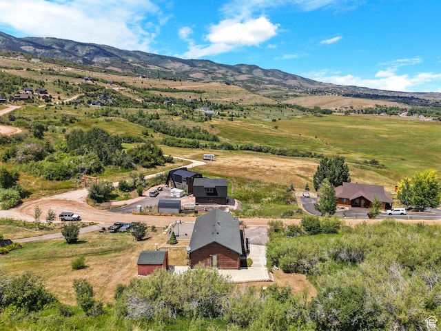 1538 N Mackinaw Way, Garden City, UT 84028 - aerial view of sparsely populated area featuring a mountain backdrop