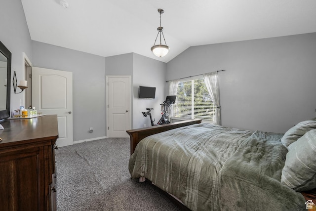 1244 E 800 N Unit 43, Spanish Fork, UT 84660 - bedroom with carpet floors and lofted ceiling