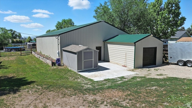 367 W 400 N, Malad City, ID 83252 - detached garage with a storage shed