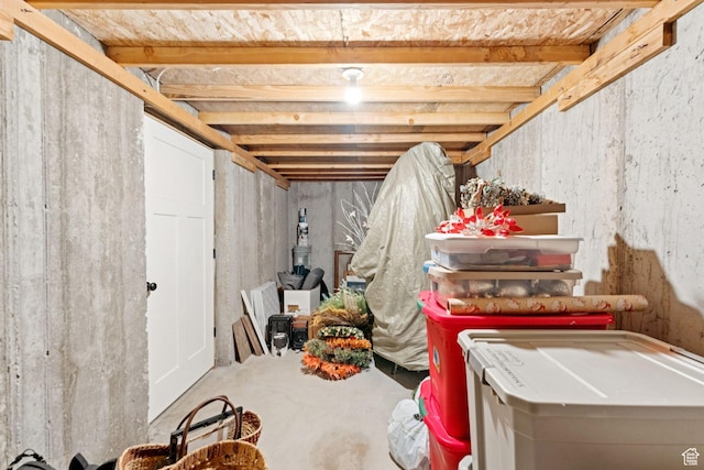 693 S Silver Leaf Dr W, Mapleton, UT 84664 - view of unfinished below grade area