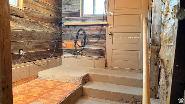 60 W 100th St N, Fillmore, UT 84631 - bathroom featuring healthy amount of natural light and wooden walls