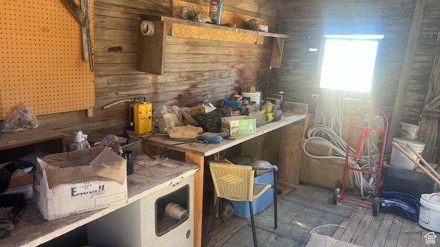 60 W 100th St N, Fillmore, UT 84631 - kitchen featuring wooden walls