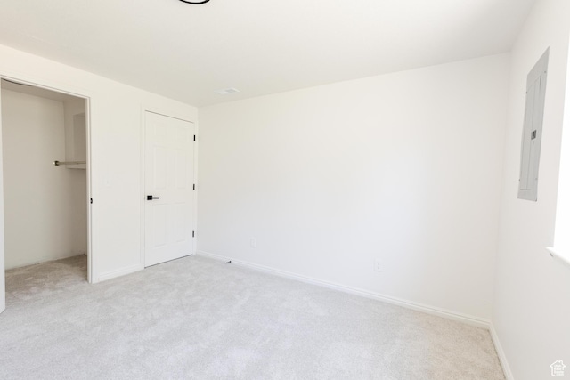 431 S Oakwood Dr W, Logan, UT 84321 - unfurnished bedroom with carpet flooring and electric panel