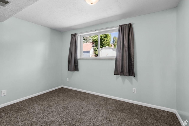5062 S 2875 W, Roy, UT 84067 - carpeted empty room with a textured ceiling