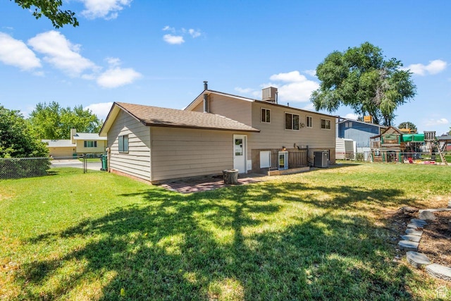 5062 S 2875 W, Roy, UT 84067 - rear view of house featuring a fenced backyard