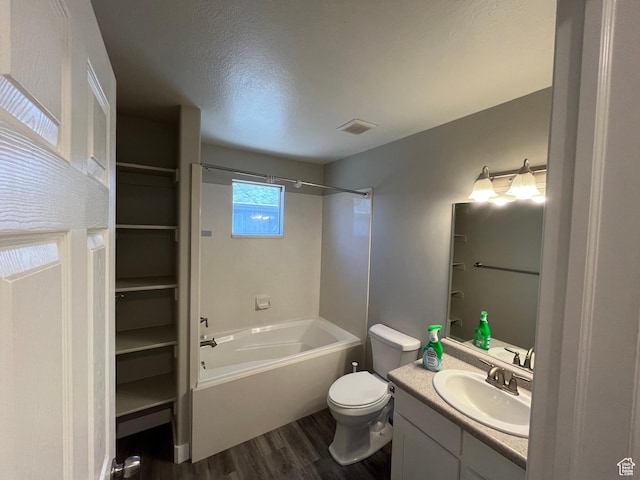 2126 W Fernside St, West Haven, UT 84401 - bathroom featuring wood finished floors, shower / tub combination, and vanity