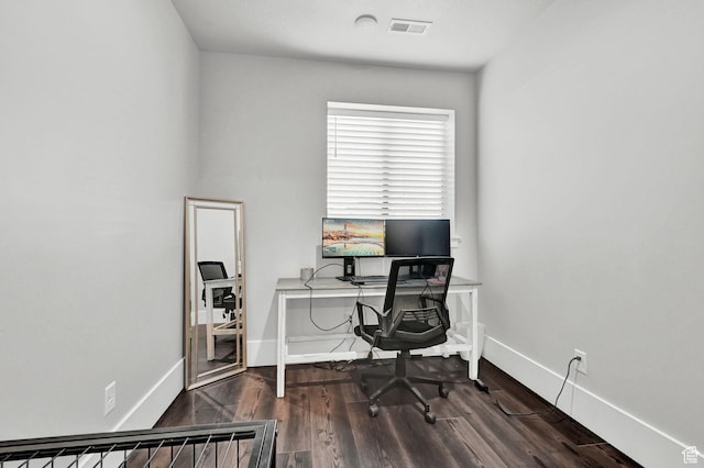 2673 S 4950 W, Taylor, UT 84401 - office with baseboards and wood finished floors