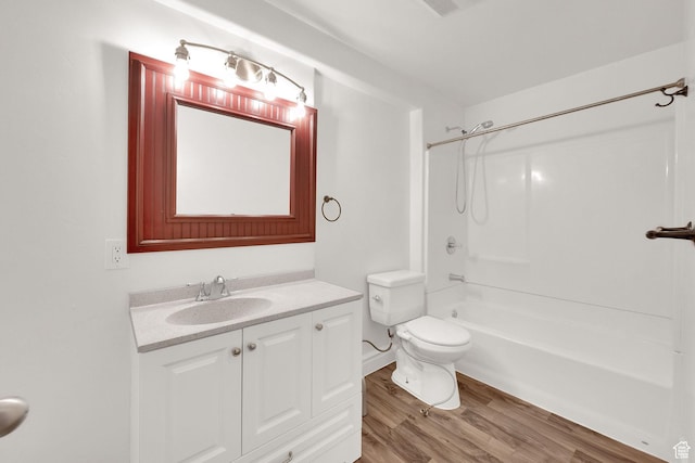 797 E 10 S, American Fork, UT 84003 - bathroom featuring vanity,  shower combination, and wood finished floors