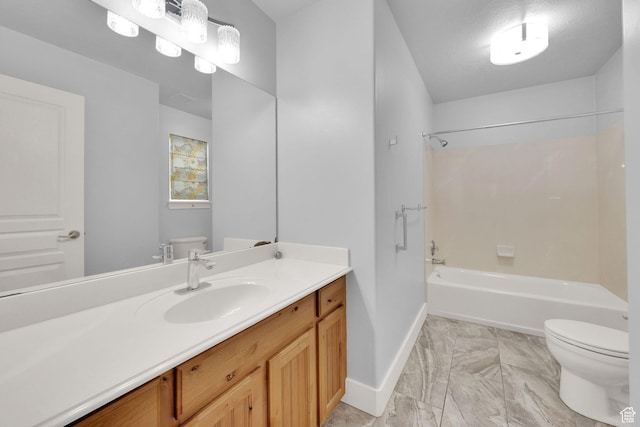 797 E 10 S, American Fork, UT 84003 - full bathroom featuring  shower combination, marble look tile flooring, and vanity