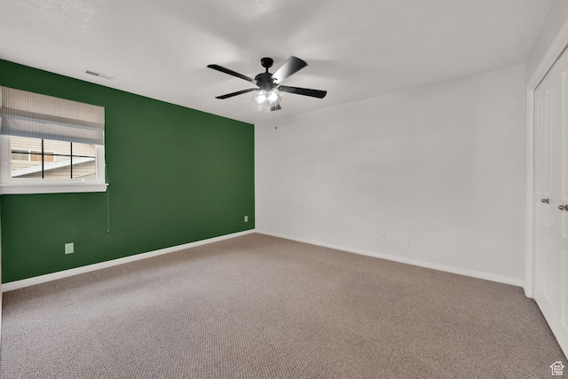 797 E 10 S, American Fork, UT 84003 - carpeted empty room with ceiling fan and baseboards