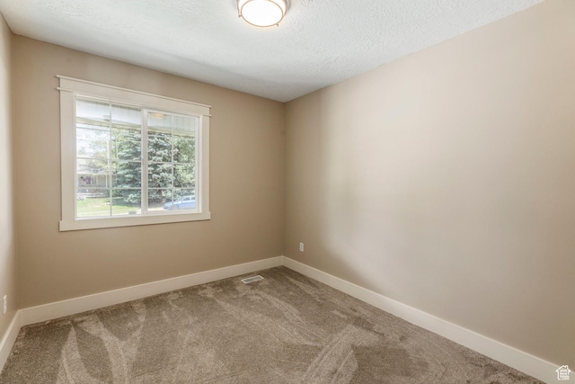 1104 E 220 N, Heber City, UT 84032 - empty room with carpet flooring and a textured ceiling