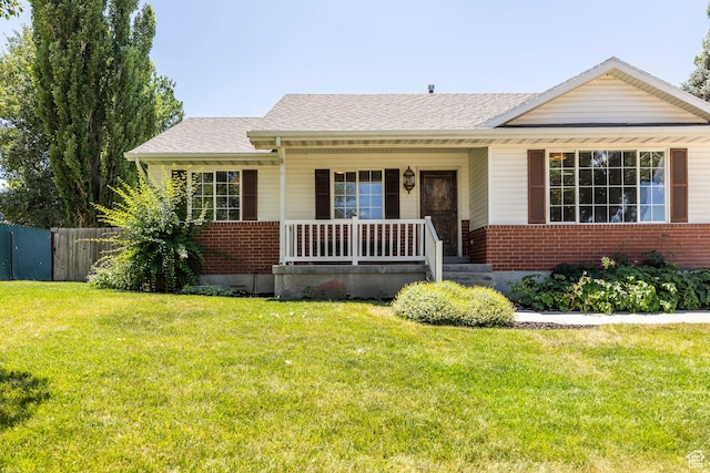 1104 E 220 N, Heber City, UT 84032 - view of front facade featuring brick siding and covered porch