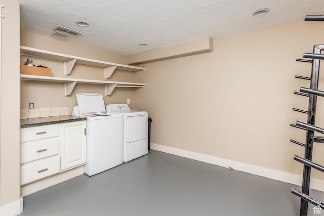 1104 E 220 N, Heber City, UT 84032 - laundry room with washer and dryer, cabinet space, and recessed lighting