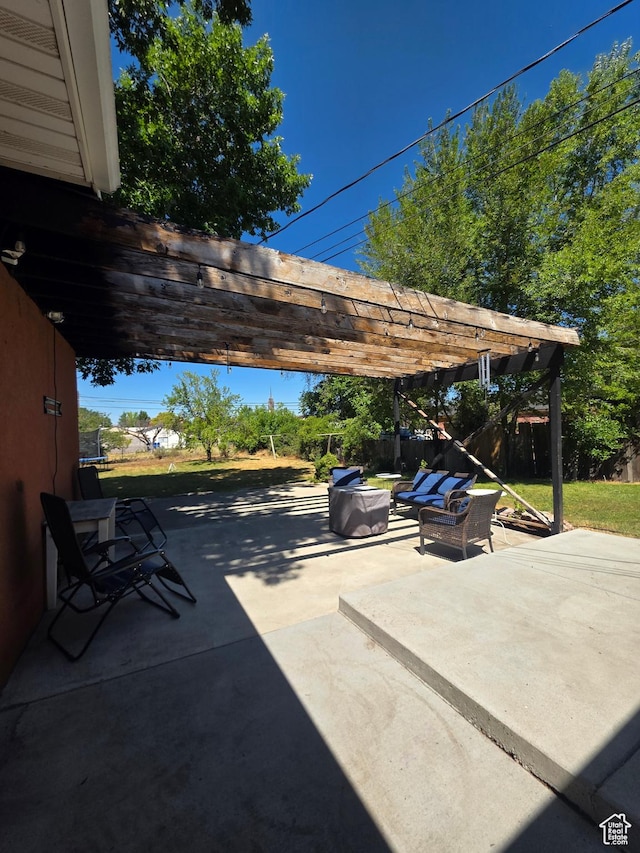 1525 N 1250 W, Provo, UT 84604 - view of patio / terrace featuring an outdoor hangout area and a pergola