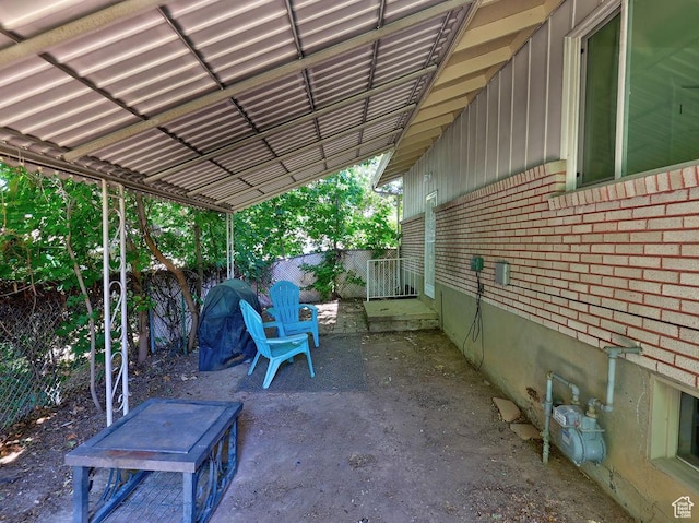3165 S Jackson Ave, Ogden, UT 84403 - fenced backyard featuring a patio