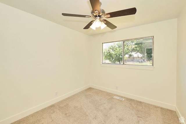 3165 S Jackson Ave, Ogden, UT 84403 - empty room featuring light carpet and a ceiling fan