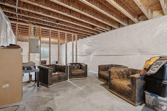 9634 N Red Bridge Rd, Eagle Mountain, UT 84005 - basement featuring electric panel