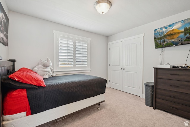 9634 N Red Bridge Rd, Eagle Mountain, UT 84005 - carpeted bedroom featuring a closet