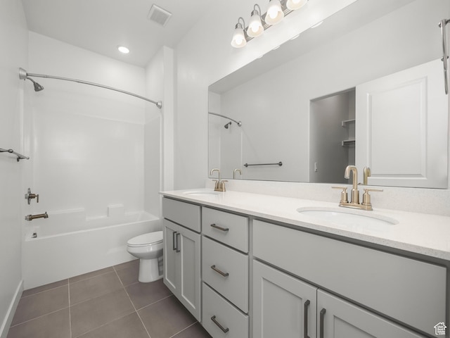 475 S 900 W, American Fork, UT 84003 - full bath with double vanity, shower / washtub combination, and tile patterned floors