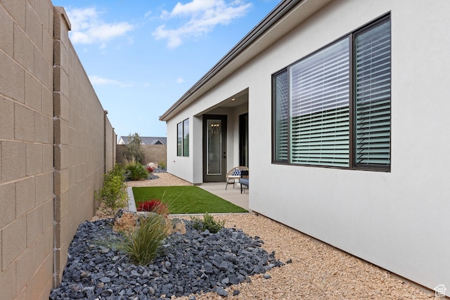3353 W Bonita Unit 23, Hurricane, UT 84737 - fenced backyard with a patio
