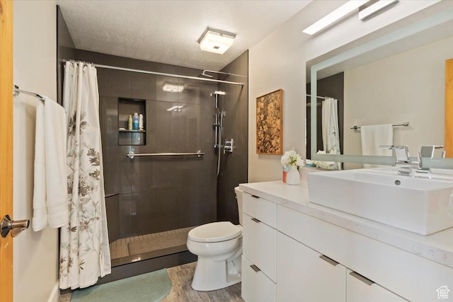 6641 N 2200 W Unit A107, Park City, UT 84098 - full bath with vanity, a shower stall, and wood finished floors