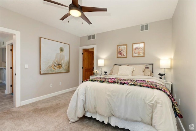 6641 N 2200 W Unit A107, Park City, UT 84098 - bedroom featuring light carpet and ceiling fan