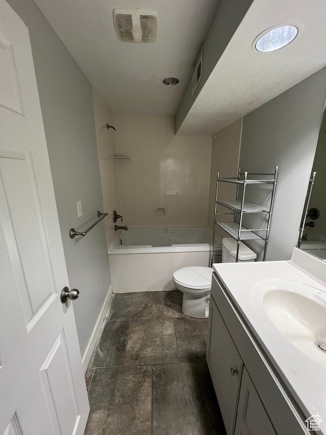 362 W 1800 S, Clearfield, UT 84015 - full bath featuring vanity, stone finish floors, and shower / tub combination
