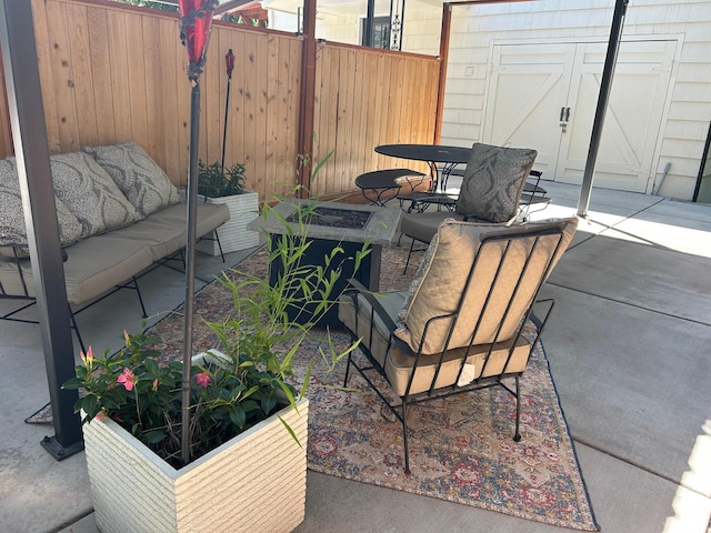 2537 S Taylor Ave E, Ogden, UT 84401 - view of patio / terrace featuring outdoor dining space and an outdoor living space
