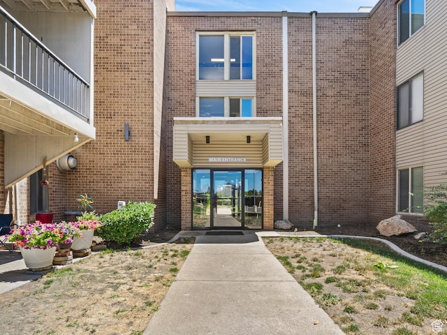 290 N 500 W Unit 210, Bountiful, UT 84010 - doorway to property with brick siding