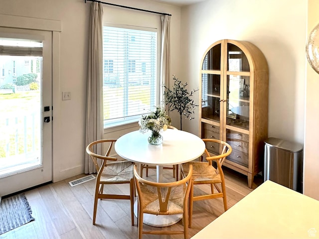 214 W Whitewater Dr, Vineyard, UT 84059 - dining room with healthy amount of natural light and light wood-type flooring
