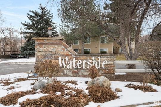 1196 E Waterside Cv S Unit 11, Cottonwood Heights, UT 84047 - view of community sign