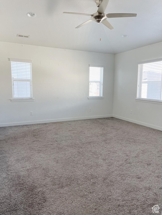 63 E Rose Way, Vineyard, UT 84059 - carpeted empty room featuring healthy amount of natural light and ceiling fan