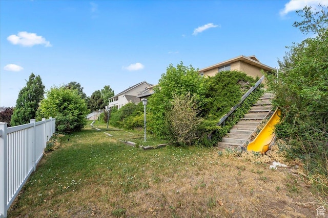 1252 N 100 E, American Fork, UT 84003 - view of yard with stairway