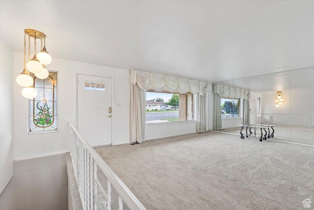 1252 N 100 E, American Fork, UT 84003 - foyer entrance featuring carpet flooring