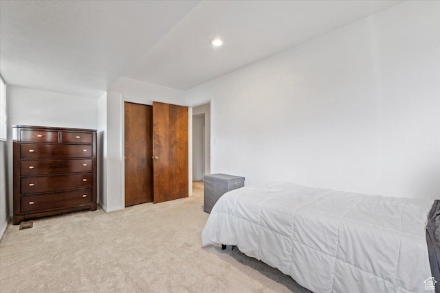 1252 N 100 E, American Fork, UT 84003 - bedroom featuring light carpet and recessed lighting