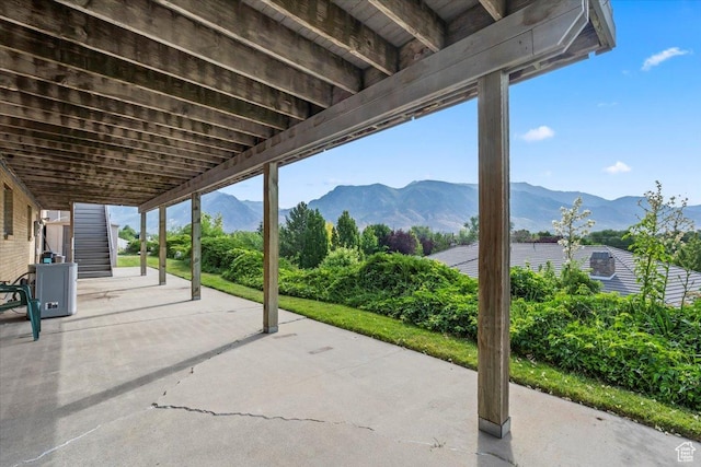 1252 N 100 E, American Fork, UT 84003 - view of patio / terrace featuring a mountain view