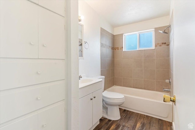330 W 750 N, Clearfield, UT 84015 - full bathroom featuring vanity, tub / shower combination, and wood finished floors