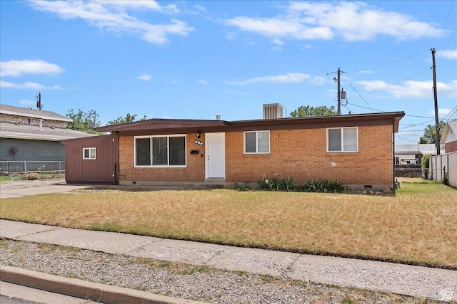 330 W 750 N, Clearfield, UT 84015 - view of front of property featuring crawl space and brick siding