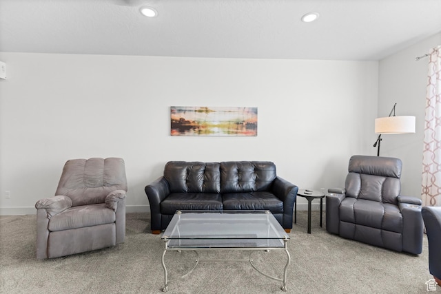5160 W Villas N Dr N Unit 6-102, Hurricane, UT 84737 - living room with carpet floors and recessed lighting
