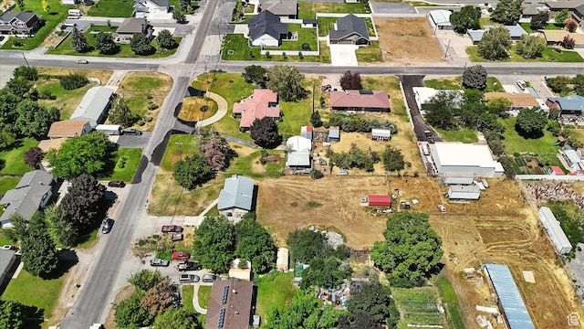 735 E 100 S, Hyrum, UT 84319 - aerial overview of property's location featuring nearby suburban area
