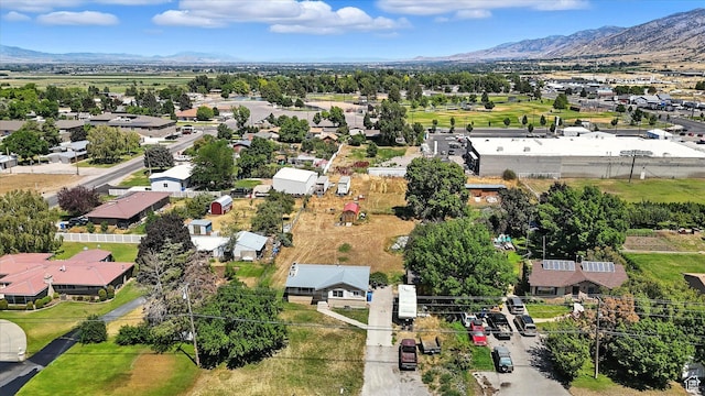 735 E 100 S, Hyrum, UT 84319 - drone / aerial view of a mountain backdrop