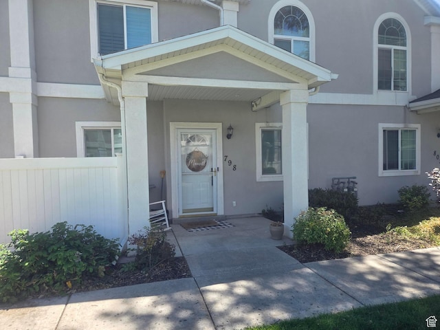 798 W Norway Maple Ct, Payson, UT 84651 - entrance to property with stucco siding